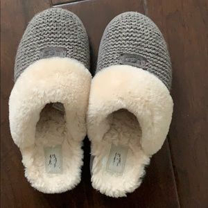 Gray Ugg slippers